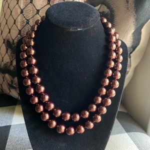 12mm sea shell pearl in coffee color